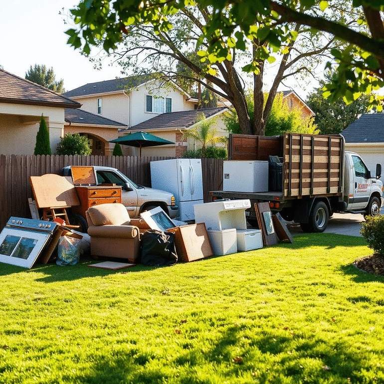 same day junk removal booking options for households